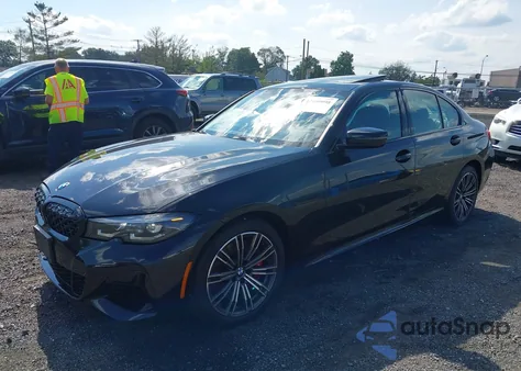 2022 BMW M340Xi M340I xDrive from USA, damaged, VIN 3MW5U9J0XN8C70733